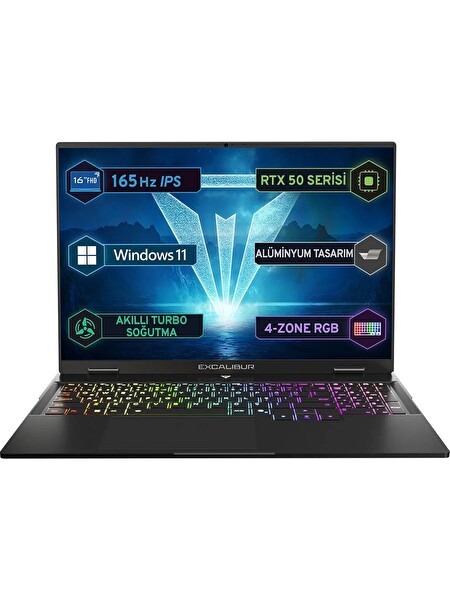 Casper Excalibur G915 Intel Core 7-240H 12GB 1TB RTX5060 165HZ 16