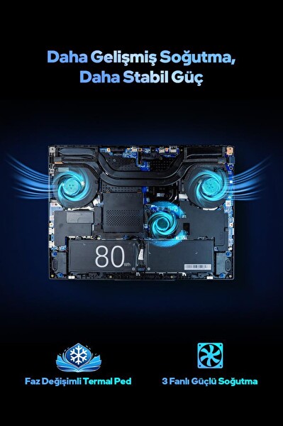 Game Garaj Slayer R9T-5070 V2 C1 AMD Ryzen 9 8945HX 32GB RAM 1TB SSD RTX5070 16