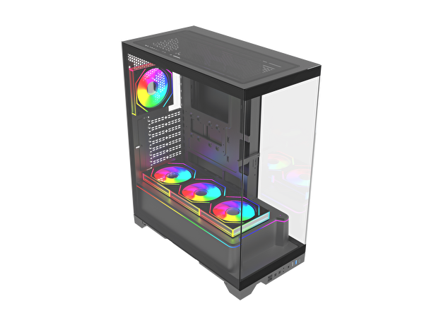Quantum Gaming Shadowforge SH1601 Ryzen 7 5700X 16 GB 1 TB RTX5060 8GB 240MM Sıvı Soğutmalı FreeDOS Oyuncu Bilgisayarı