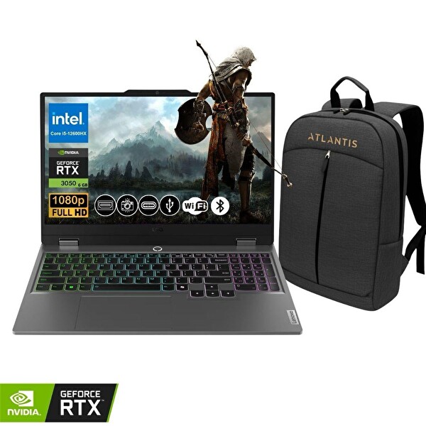Lenovo LOQ Gaming Notebook i5-12600HX 64GB RAM 2TB SSD RTX3050 6GB 15.6