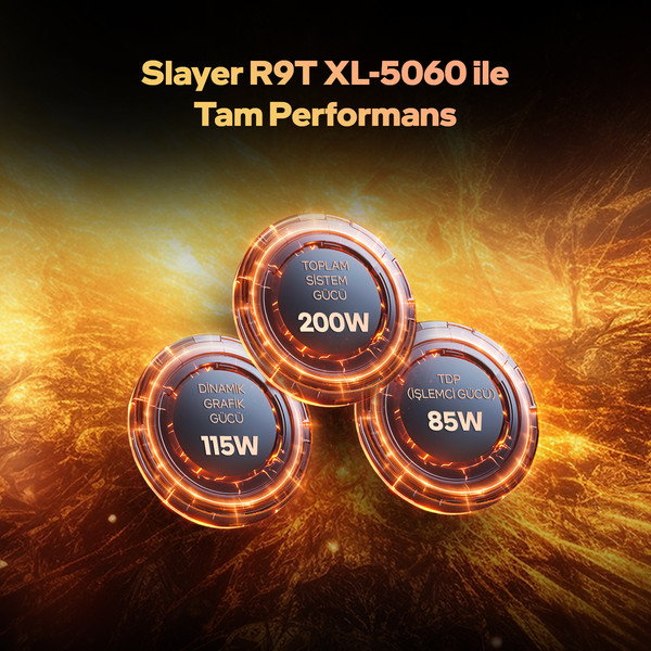 Game Garaj Slayer R9T XL-5060 C8 AMD Ryzen 9 8945HX 18