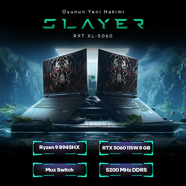 Game Garaj Slayer R9T XL-5060 C2 AMD Ryzen 9 8945HX 18