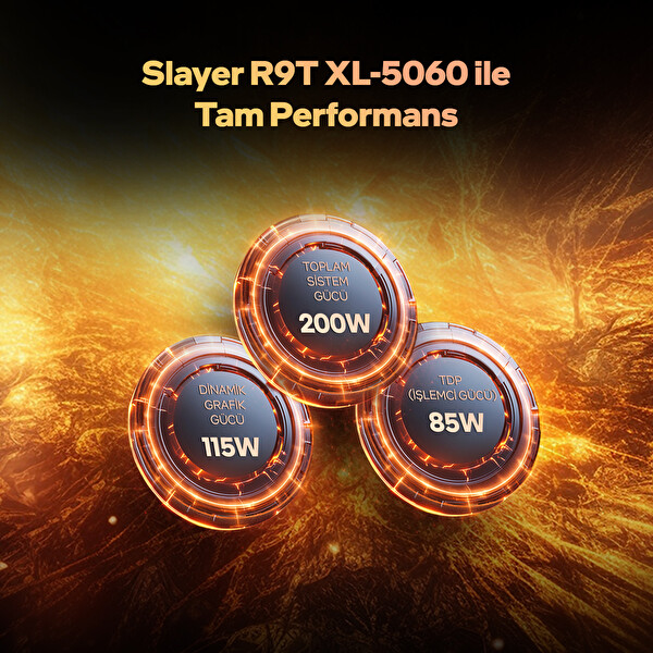 Game Garaj Slayer R9T XL-5060 C2 AMD Ryzen 9 8945HX 18