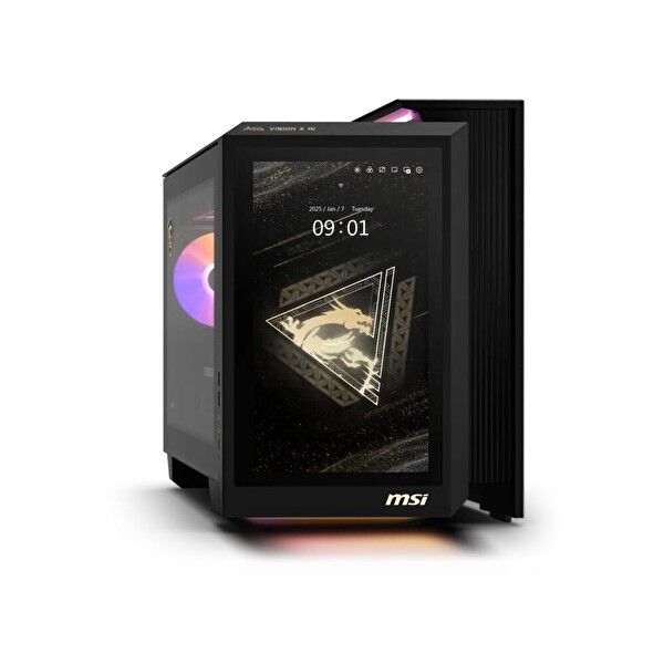 MSI MEG Vision X AI 2NVV7-004EU Ultra 7 265K 32GB 2TB SSD 16GB RTX 5080 Ventus 3X Windows 11 Home Gaming Masaüstü