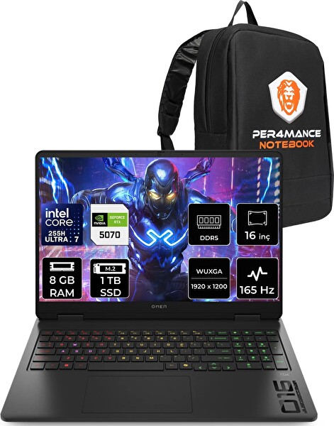 HP Omen 16 U7 255H 16