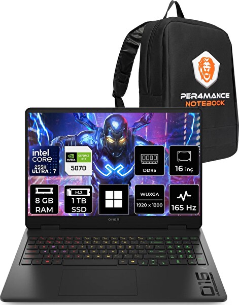 HP Omen 16 U7 255H 16