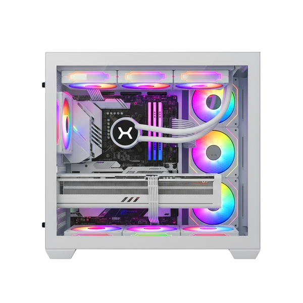 Xaser Venus X60 Ryzen 7 9800X3D 32 GB DDR5 RAM 1 TB M.2 NVMe SSD 8GB RTX5050 Sıvı Soğutmalı FreeDOS Oyuncu Bilgisayarı