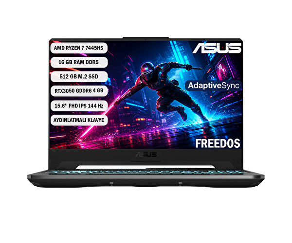 Asus TUF Gaming A15 AMD Ryzen 7 7445HS 16GB 512GB SSD RTX3050 15.6
