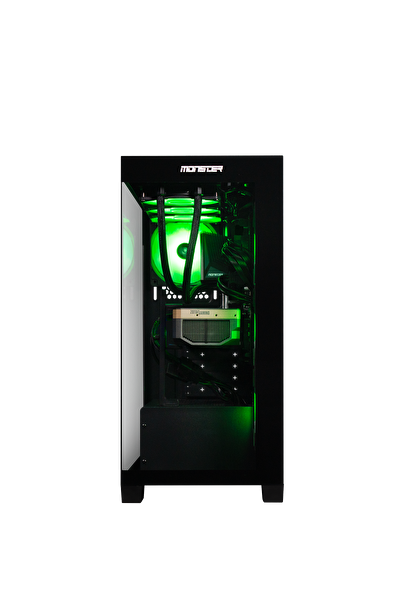 Monster Tulpar TD3 V3.4.5 Intel Core i9-14900K Z790 Anakart 32 GB RAM 1 TB SSD RTX 5080 FreeDOS Masaüstü Oyun Bilgisayarı - Siyah