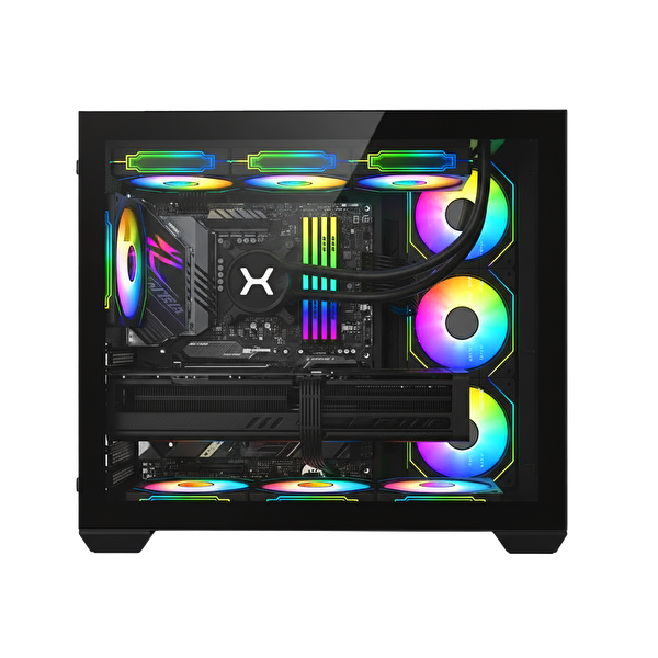 Xaser Ghost X200 Ryzen 5 7600 16 GB RAM 1TB M.2 NVMe SSD 16GB RTX5060Ti Sıvı Soğutmalı FreeDOS Oyuncu Bilgisayarı