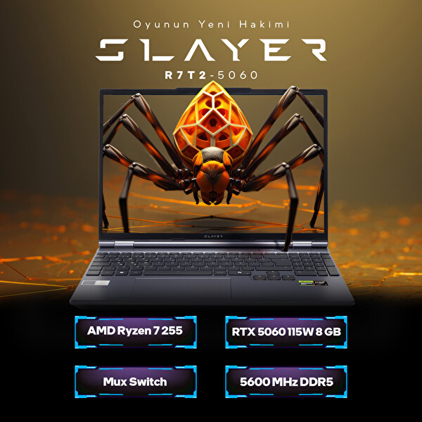 Game Garaj Slayer R7T2-5060 C2 AMD Ryzen 7 255 15.3