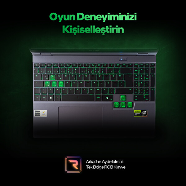 Game Garaj Slayer R7T2-5060 C2 AMD Ryzen 7 255 15.3