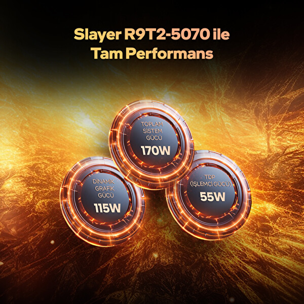 Game Garaj Slayer R9T2-5070 C2 AMD Ryzen 9 8945HX 15.3