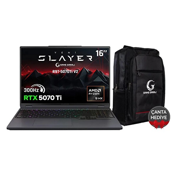 Game Garaj Slayer R9T-5070Ti V2 C4 AMD Ryzen 9 9955HX 16