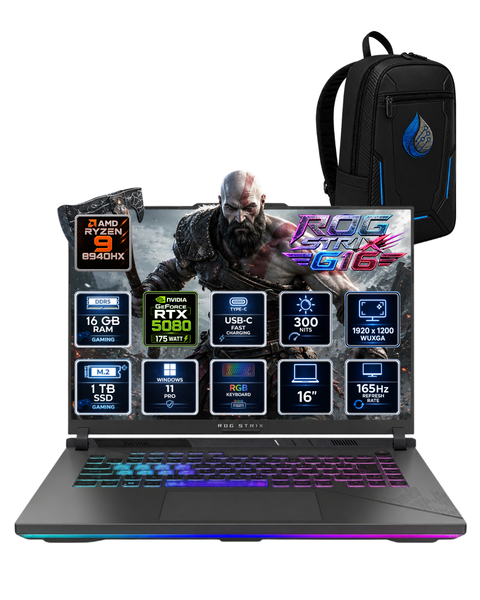 Asus ROG Strix G16 AMD Ryzen 9 8940HX 16