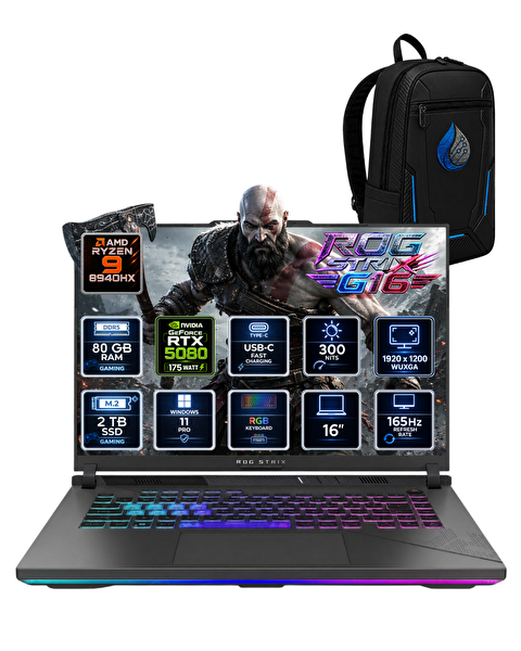 Asus ROG Strix G16 AMD Ryzen 9 8940HX 16
