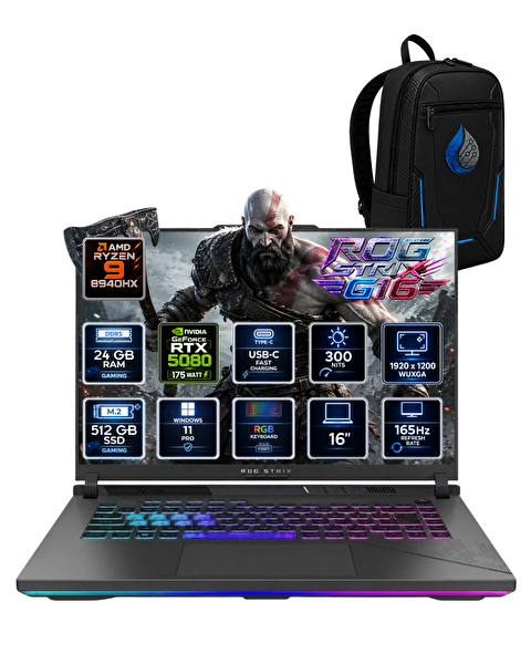 Asus ROG Strix G16 AMD Ryzen 9 8940HX 16