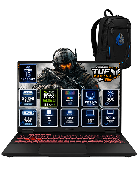Asus TUF Gaming F16 Core i5-13450HX 16