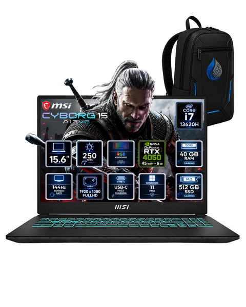 MSI Cyborg 15 Core i7-13620H 15.6