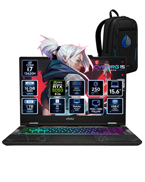MSI Cyborg 15 Core i7-13620H 15.6