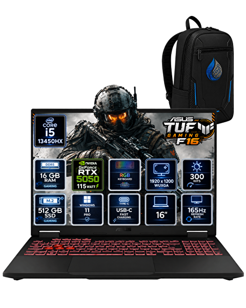 Asus TUF Gaming F16 Core i5-13450HX 16