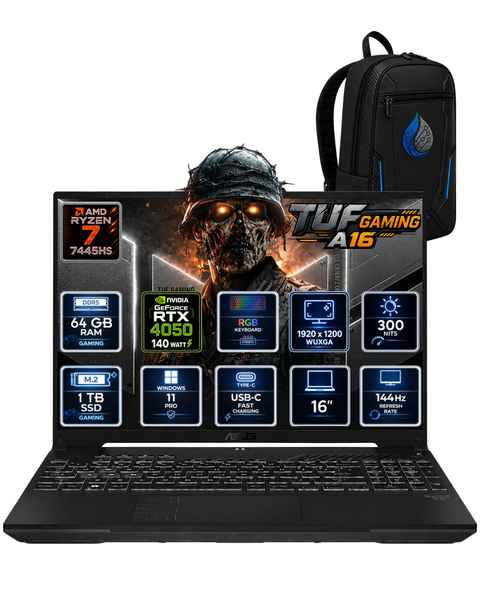 Asus TUF Gaming A16 AMD Ryzen 7 7445HS 16
