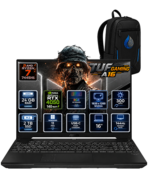 Asus TUF Gaming A16 AMD Ryzen 7 7445HS 16