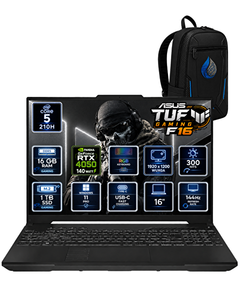 Asus TUF Gaming F16 Core 5 210H 16