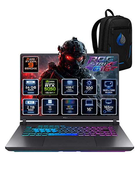 Asus ROG Strix G16 AMD Ryzen 9 8940HX 16