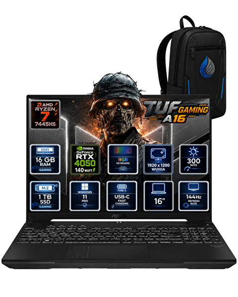 Asus TUF Gaming A16 AMD Ryzen 7 7445HS 16