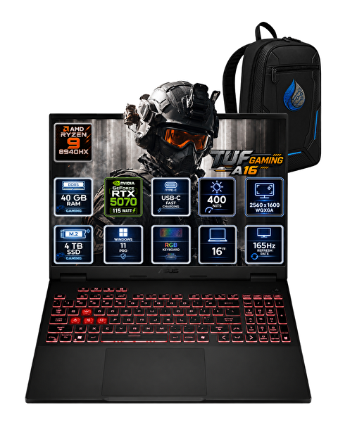 Asus TUF Gaming A16 AMD Ryzen 9 8940HX 16