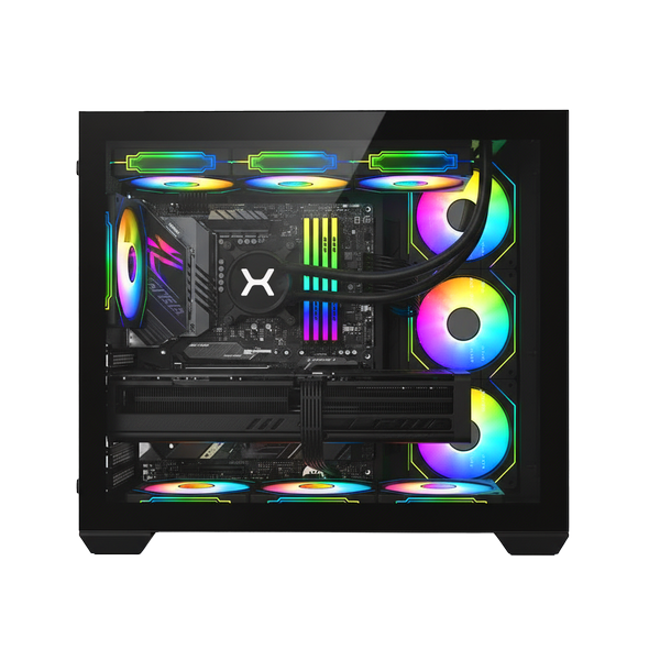 Xaser Native X110 Ryzen 5 7500F 32 GB RAM 1TB M.2 NVMe SSD 8GB RX9060XT Sıvı Soğutmalı FreeDOS Oyuncu Bilgisayarı
