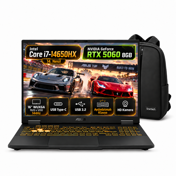 Asus TUF Gaming F16 FX608JMI-TU403 Intel Core i7-14650HX 16 GB RAM 1 TB 16