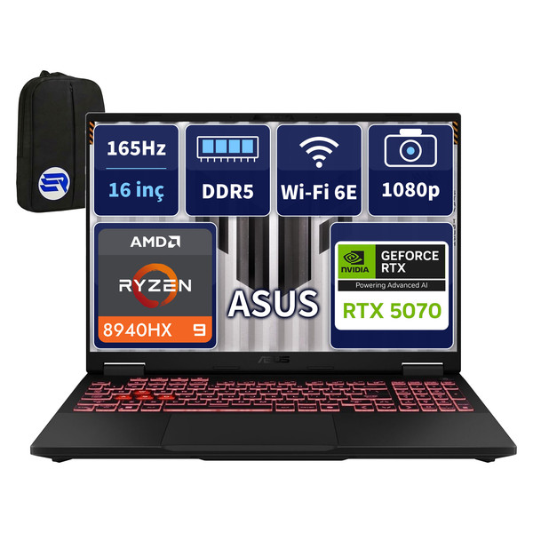 Asus TUF Oyuncu A16 FA608PP-RV159EP1 Ryzen9 8940HX 16