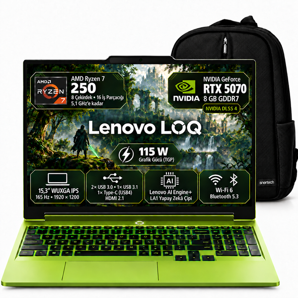 Lenovo LOQ Ryzen 7 250 15.3