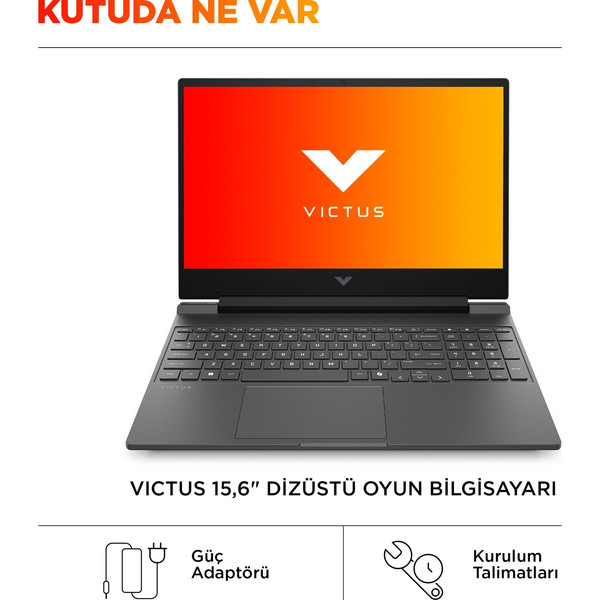 HP Victus 15-FA2057NTA3 Intel Core i5-13450HX 32 GB RAM 512 GB SSD RTX3050 FreeDOS 15.6