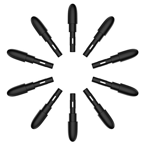 Veikk Nip P01 S640ve A30 Grafik Tablet Kalemi Uyumlu Uç 10 Adet