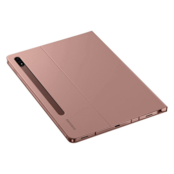Samsung Galaxy Tab S8 5G Antimikrobiyal Kaplamalı Kapaklı Pembe Tablet Kılıfı BT630