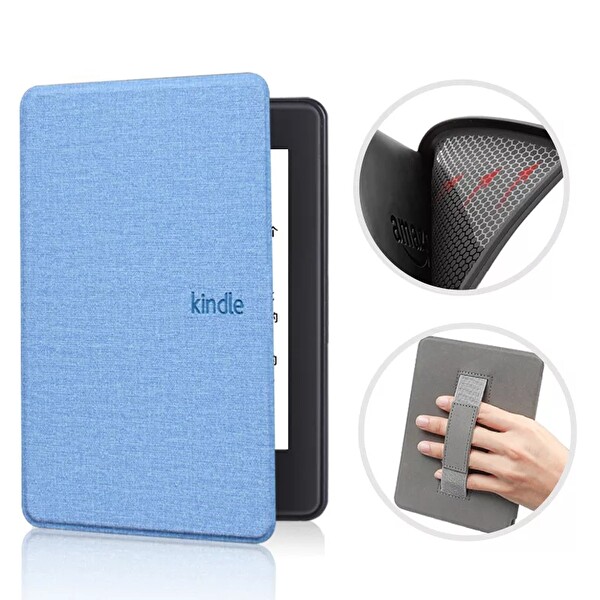 Amazon Kindle Basic 2022 Mavi E-Kitap Okuyucu Kılıfı