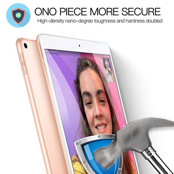 Microsonic Apple Ipad Air 3 10.5'' 2019 (a2152-a2123-a2153-a2154) Temperli Cam Ekran Koruyucu