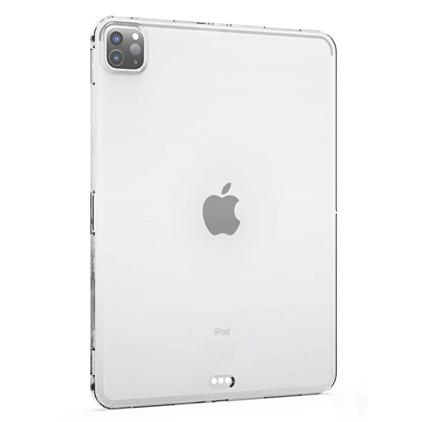 Microsonic Apple Ipad Pro 11'' 2020 2.nesil Kılıf, (a2228-a2068-a2230) Transparent Soft Beyaz