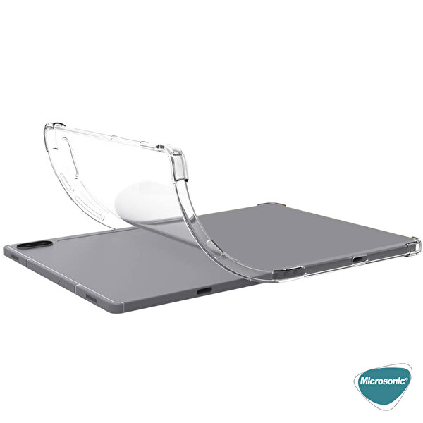 Microsonic Samsung Galaxy Tab S8 X700 Kılıf Shock Absorbing Şeffaf