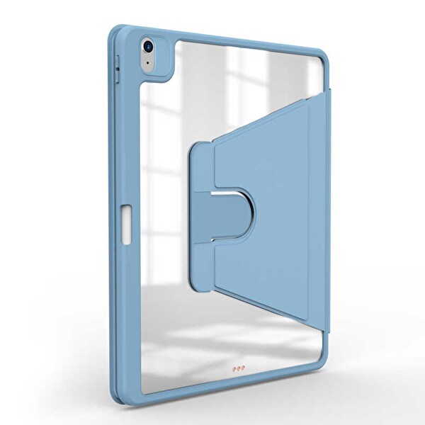 Microsonic Apple Ipad Pro 11 2018 Kılıf (a1980-a2013-a1934-a1979) Regal Folio Mavi