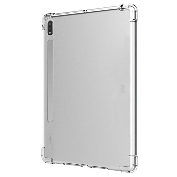Microsonic Samsung Galaxy Tab S8 Plus X800 Kılıf Shock Absorbing Şeffaf