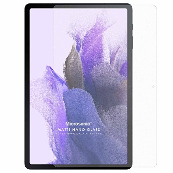 Microsonic Samsung Galaxy Tab S7 Fe Lte T737 Matte Nano Glass Cam Ekran Koruyucu