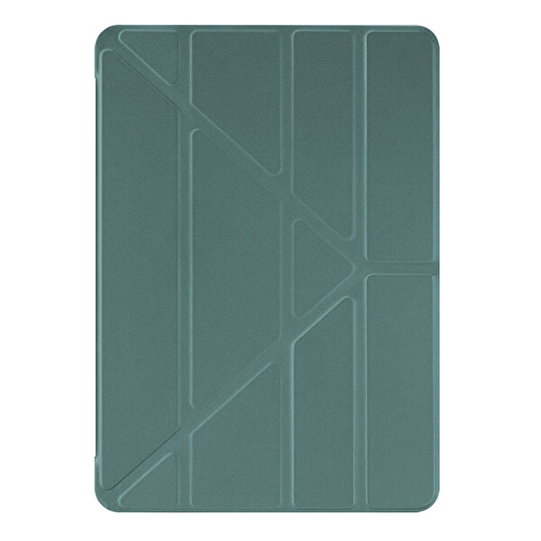 Microsonic Samsung Galaxy Tab S8 X700 Kılıf Origami Pencil Koyu Yeşil