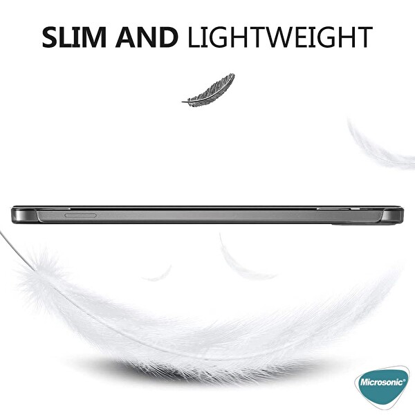 Microsonic Apple Ipad Mini 6 2021 (a2567-a2568-a2569) Smart Case Ve Arka Kılıf Kırmızı