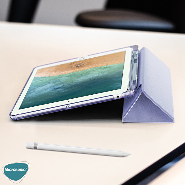 Microsonic Apple Ipad Air 4. Nesil Kılıf (a2316-a2324-a2325-a2072) Origami Pencil Mavi
