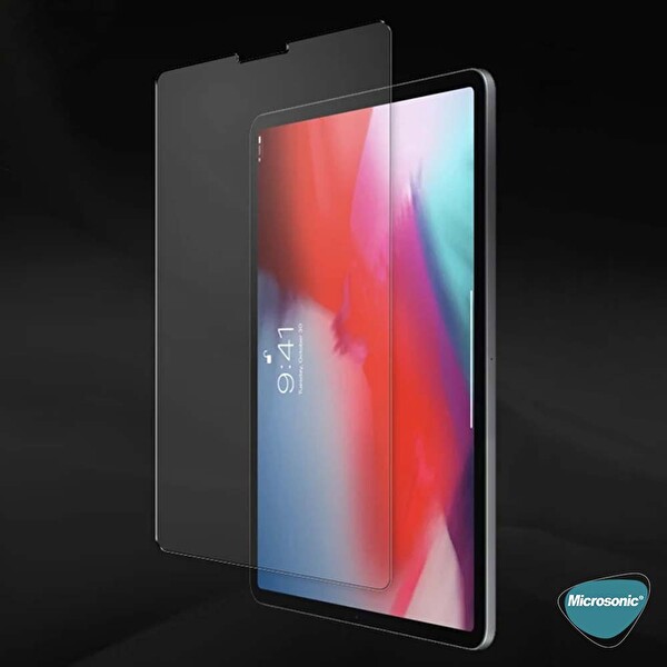 Microsonic Apple Ipad Pro 12.9'' 2018 (a1876-a2014-a1895-a1983) Matte Nano Glass Cam Ekran Koruyucu