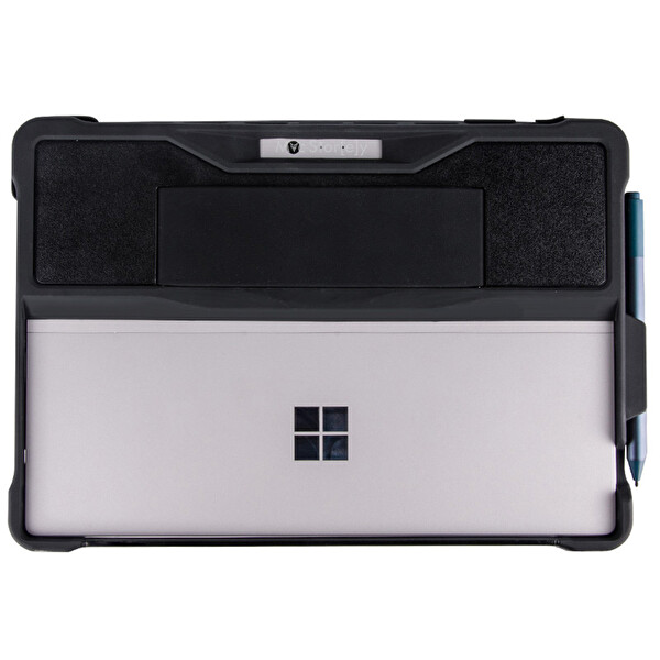 Siyah Microsoft Surface Pro 4-5-6-7 Ile Uyumlu Outdoor Kılıf Darbe Emici